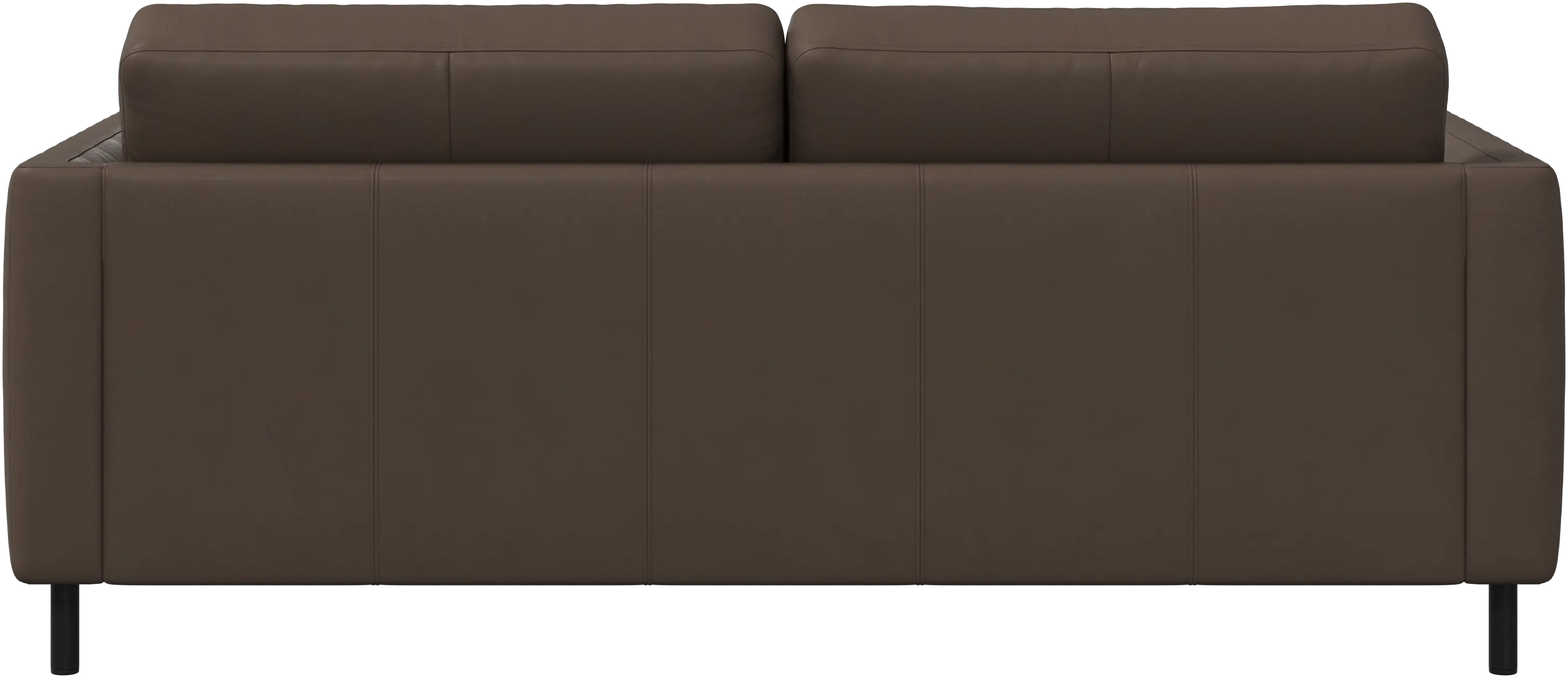 ボーコンセプトダークブラウン革製ソファ ボーコンセプトダークブラウン革製ソファ